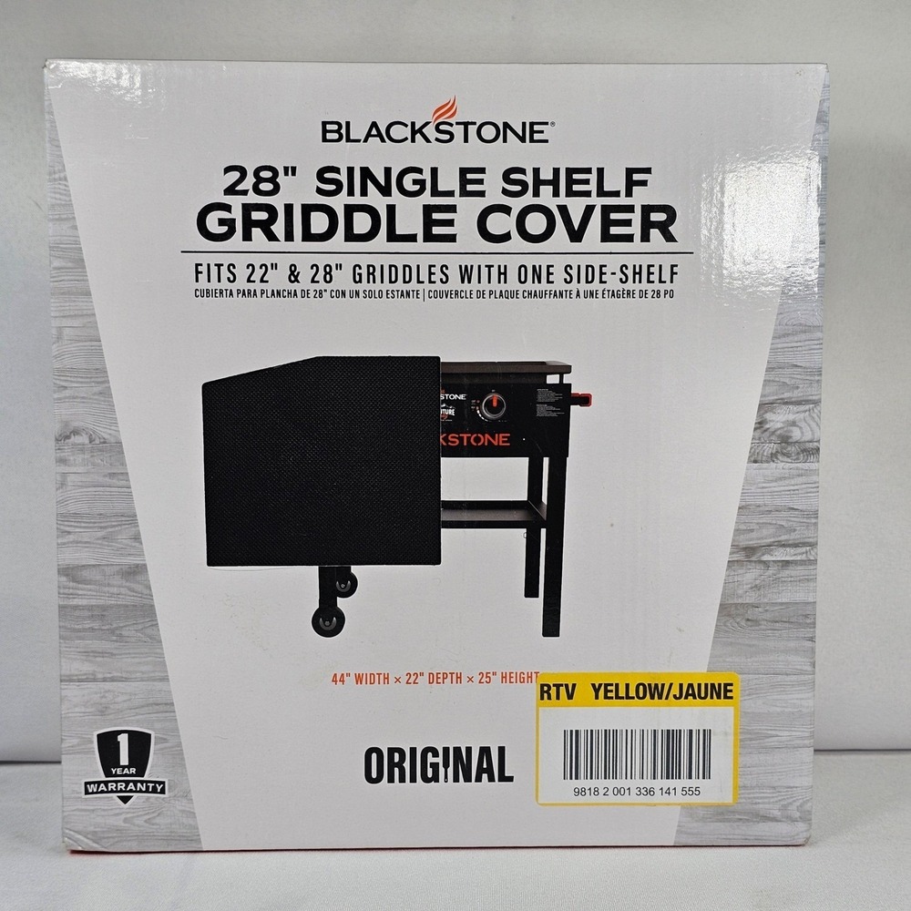 Blackstone 28" Single Shelf Griddle Cover Weather Resistant Fits 22" 28" Griddle